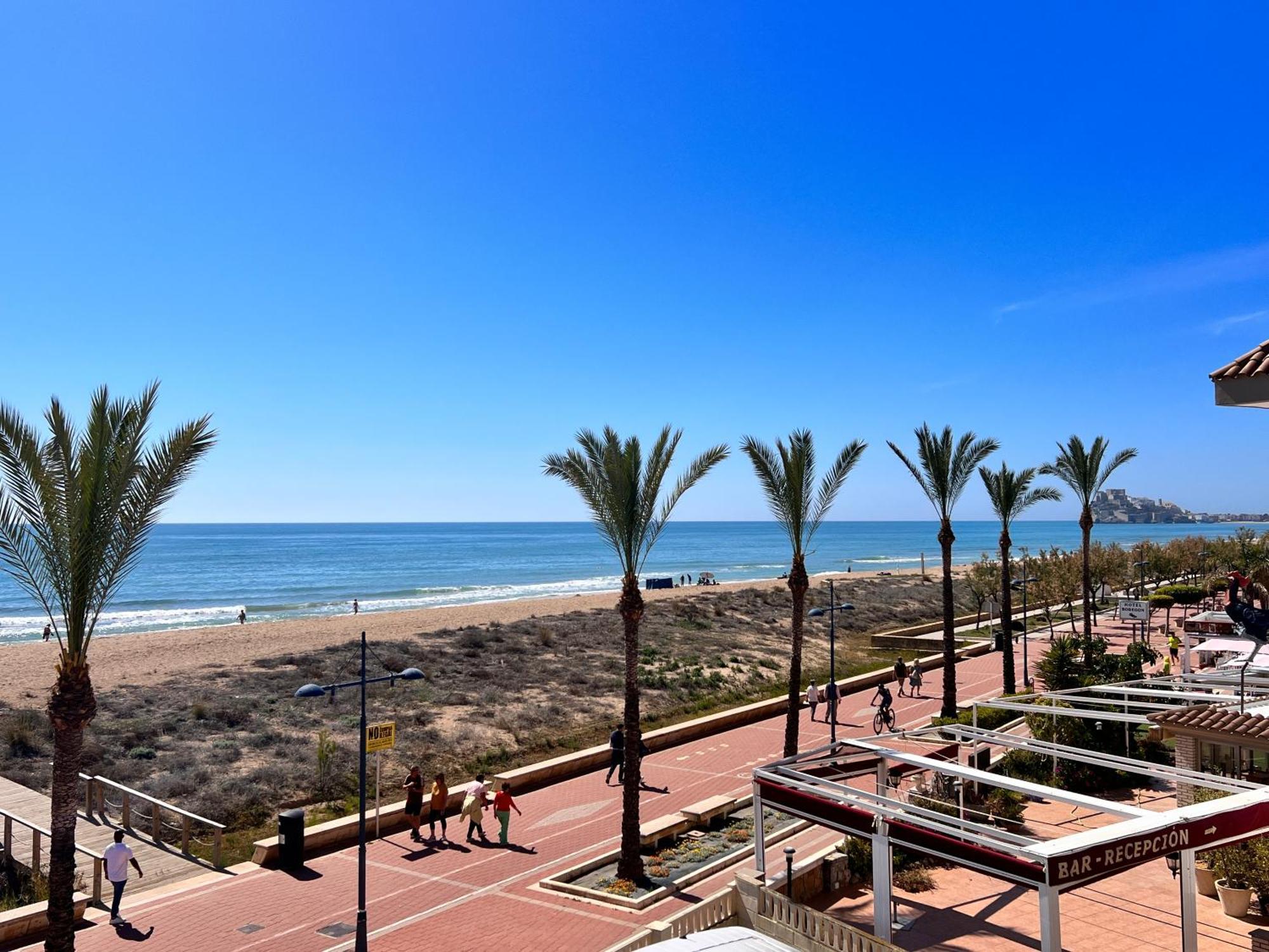 Bioca L Apartamento 2 Habitaciones I Primera Linea De Playa L Peñíscola Eksteriør bilde
